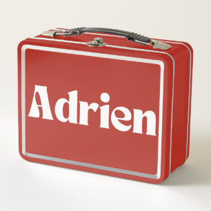 Adrien Metal Lunch Box