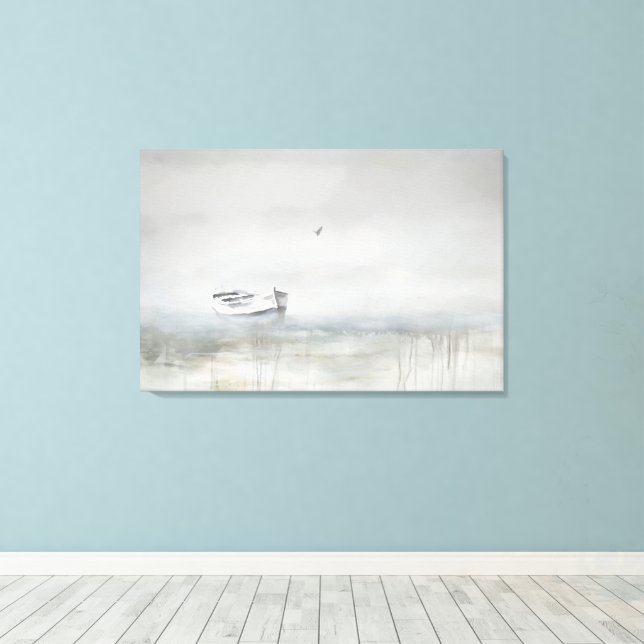 Adrift Canvas Print (Insitu(Wood Floor))