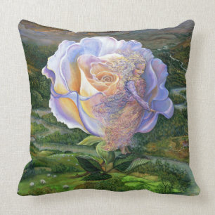 "Adrift" Fairy Throw Pillow 20x20