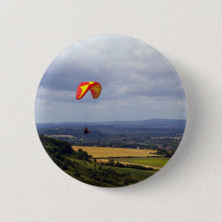 Adrift on the Wind 6 Cm Round Badge