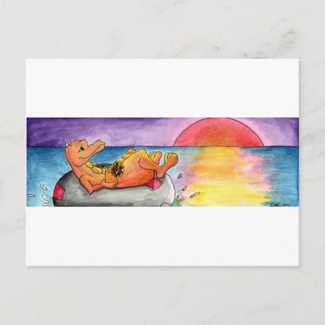 Adrift Postcard (Front)