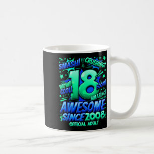 Adult 18 Year Old For Boys 18th Birthday Boy  Coffee Mug