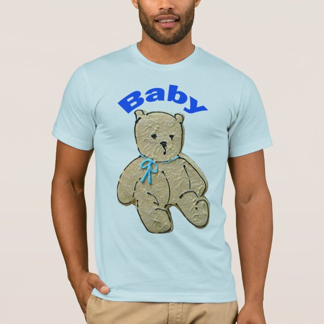 Adult Baby Boy Baby Bear T-Shirt (Front)