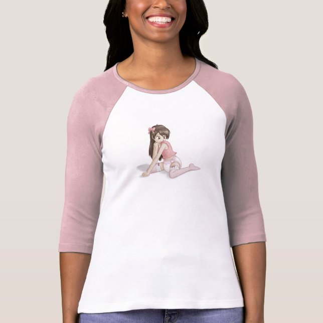 Adult Baby Girl T-Shirt (Front)