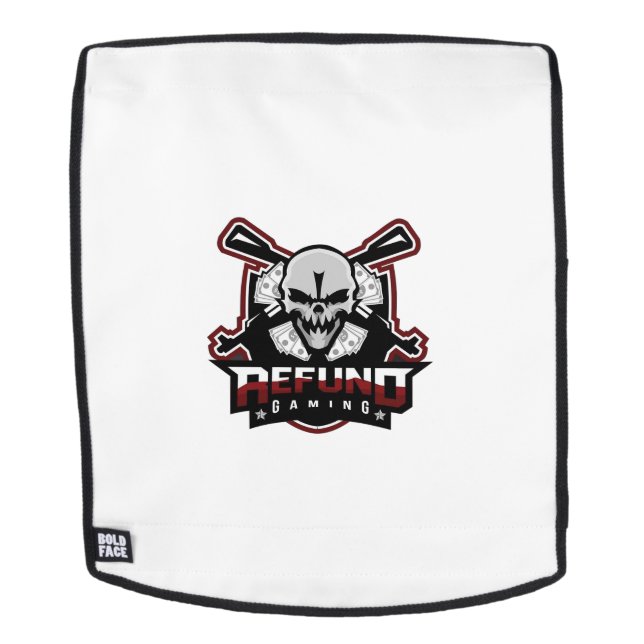 Adult Backpack, Face Only REFUND GAMING Backpack (Removable Face)