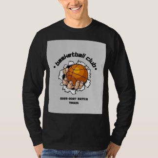 Adult Basketball Full-Sleeve T-Shirt