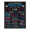 Adult birthday cake smash party chalkboard sign