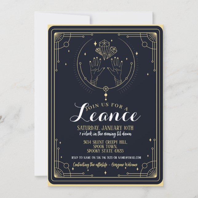 Adult Birthday Party Invitation (Front)