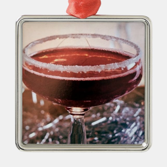 **ADULT "CHEERS" COOL** CHRISTMAS ORNAMENT (Front)