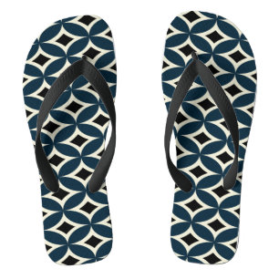 Adult Chinelo, Thin Strips - Geometric Designer Jandals