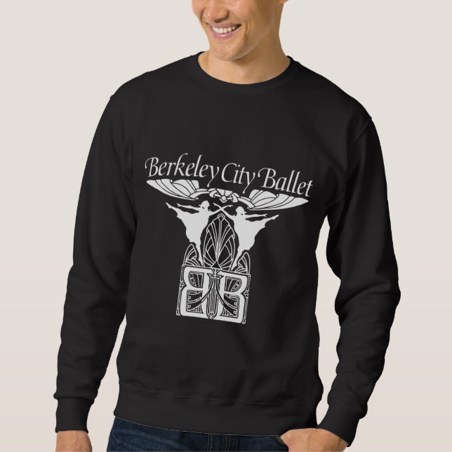 Adult Crewneck Sweatshirt - Black (Front)