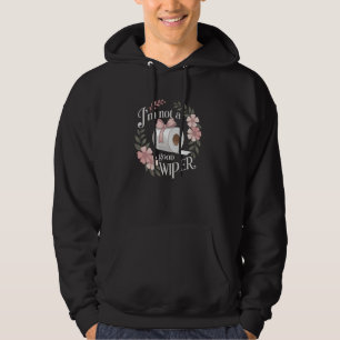 Adult Embarrassing Humour Im Not a Good Wiper Inap Hoodie