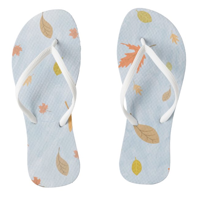 Adult Flip Flops, Slim Straps Jandals (Footbed)