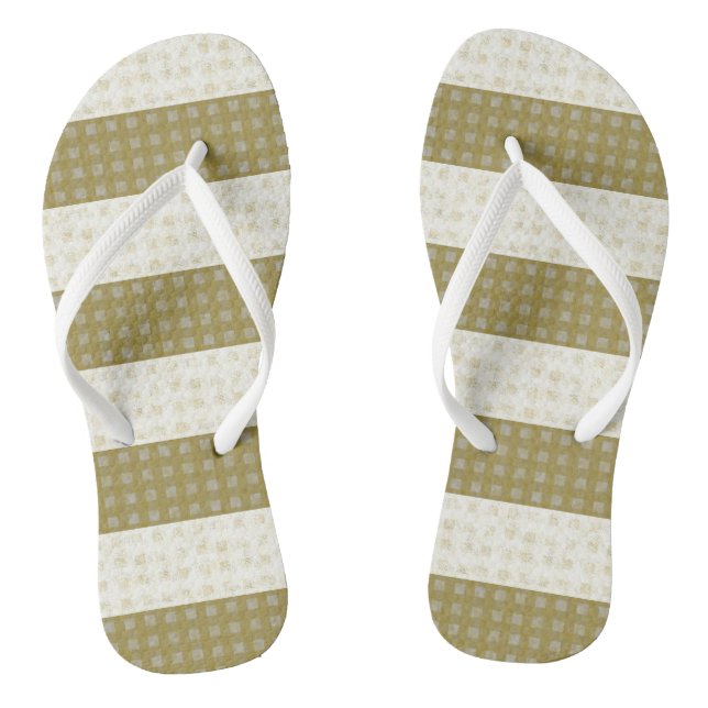 Adult Flip Flops, Slim Straps Jandals (Footbed)