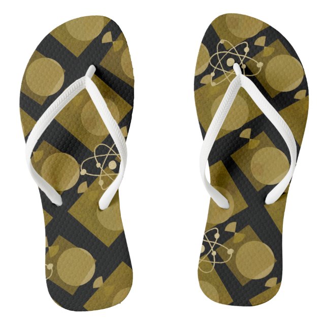 Adult Flip Flops, Slim Straps Jandals (Footbed)