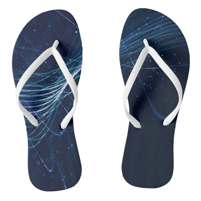 Adult Flip Flops, Slim Straps Jandals (Footbed)