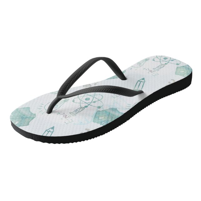Adult Flip Flops, Slim Straps Jandals (Angled)