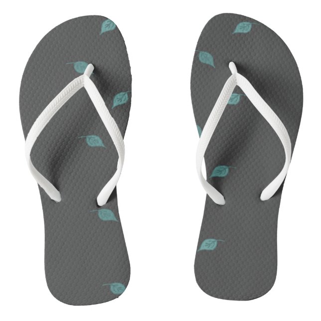 Adult Flip Flops, Slim Straps Jandals (Footbed)