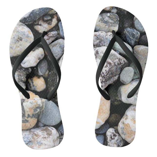 Adult Flip Flops, Slim Straps Jandals (Footbed)