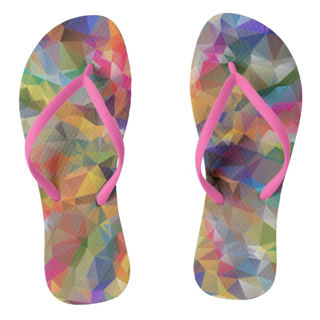 Adult Flip Flops, Slim Straps Jandals (Footbed)