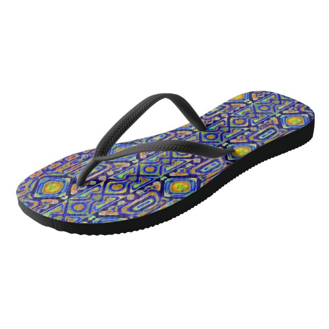 Adult Flip Flops, Slim Straps Jandals (Angled)