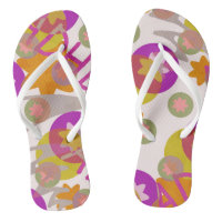 Adult Flip Flops, Slim Straps