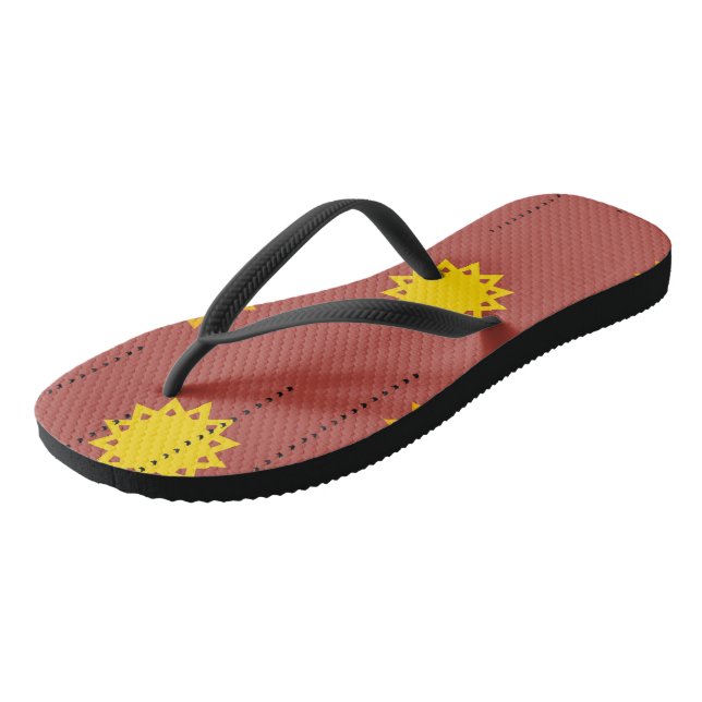 Adult Flip Flops, Slim Straps Jandals (Angled)
