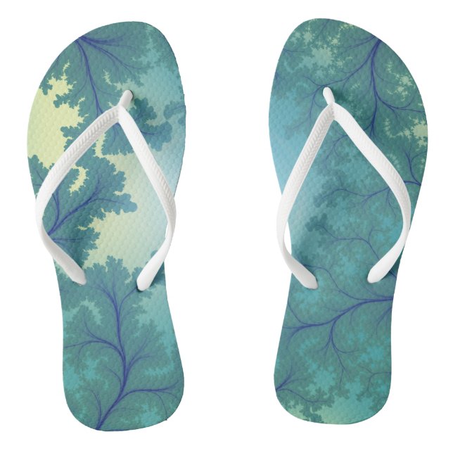 Adult Flip Flops, Slim Straps Jandals (Footbed)