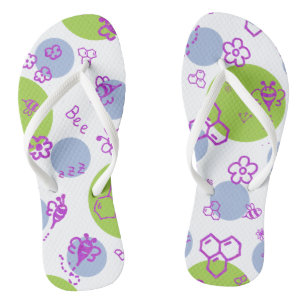 Adult Flip Flops, Slim Straps Jandals