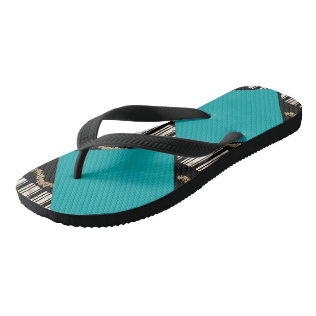 Adult Flip Flops, Wide Straps Jandals (Angled)