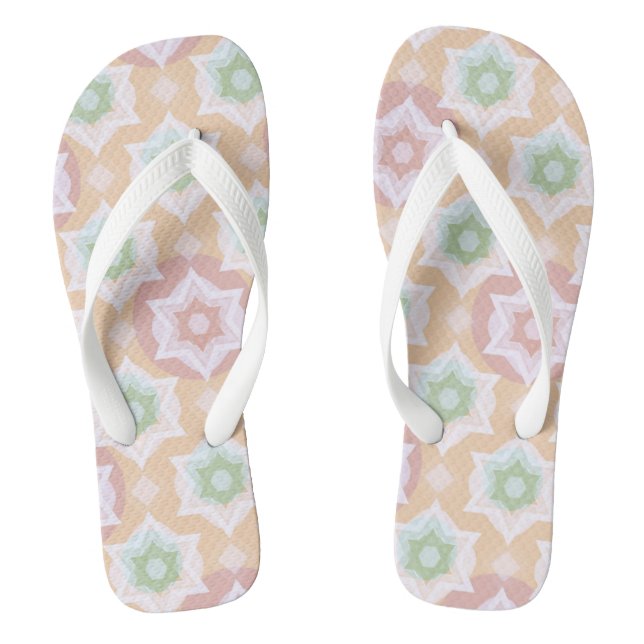 Adult Flip Flops, Wide Straps Jandals (Footbed)