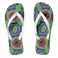 Adult Flip Flops, Wide Straps