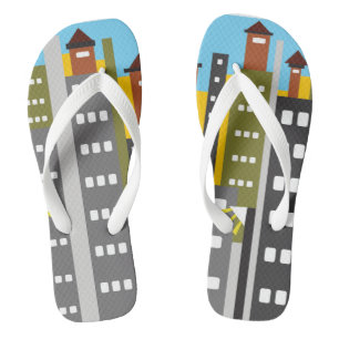 Adult Flip Flops, Wide Straps Jandals