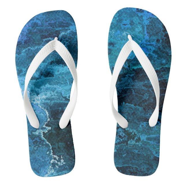 Adult Flip Flops, Wide Straps Jandals (Footbed)
