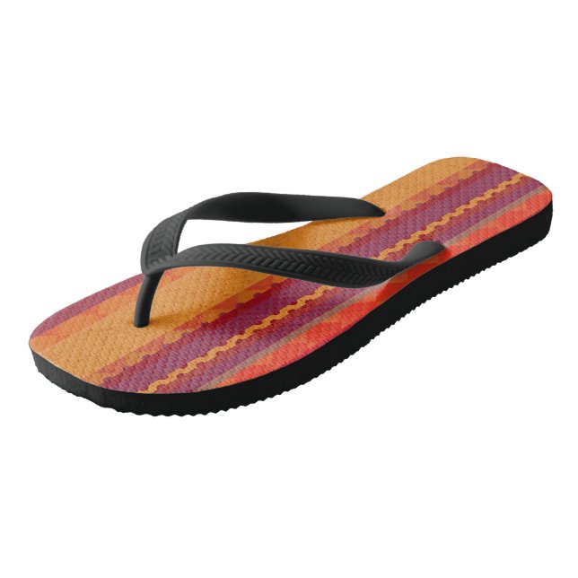 Adult Flip Flops, Wide Straps Jandals (Angled)