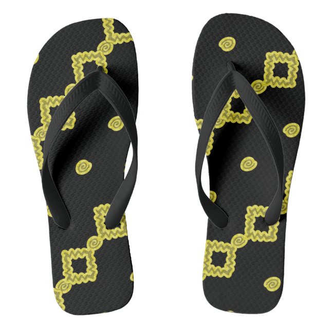 Adult Flip Flops, Wide Straps Jandals (Footbed)