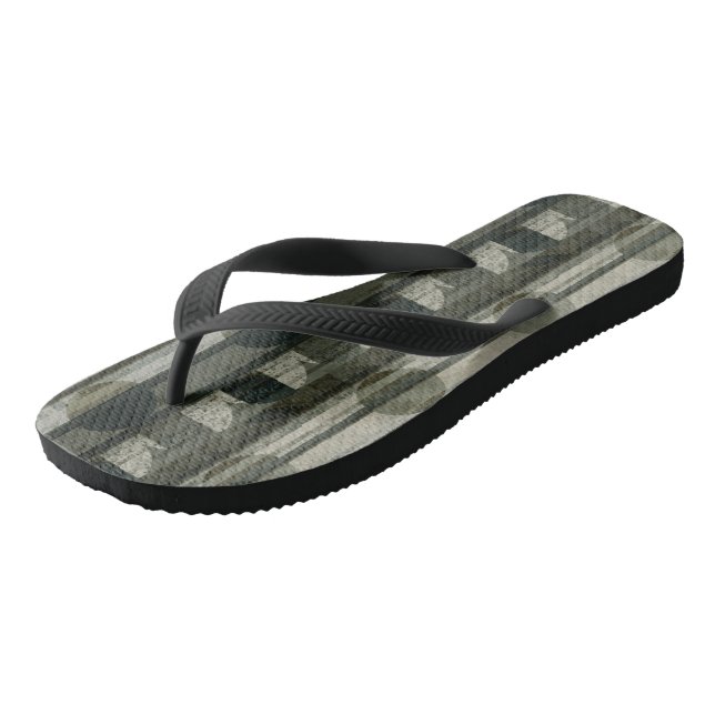 Adult Flip Flops, Wide Straps Jandals (Angled)