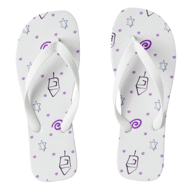 Adult Flip Flops, Wide Straps Jandals (Footbed)