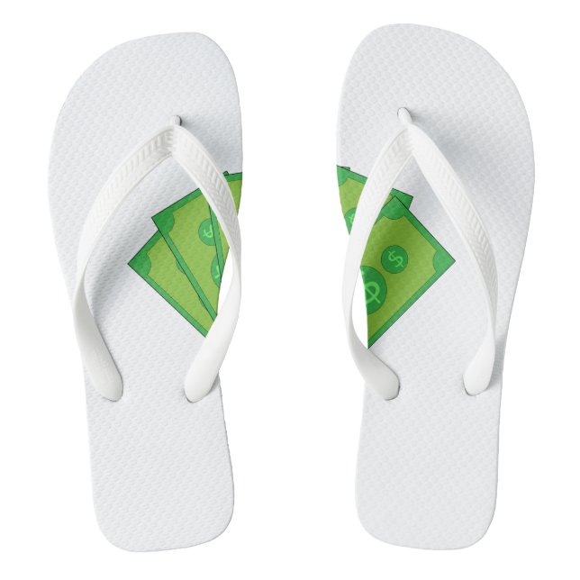 Adult Flip Flops, Wide Straps Jandals (Footbed)