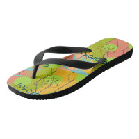 Adult Flip Flops, Wide Straps