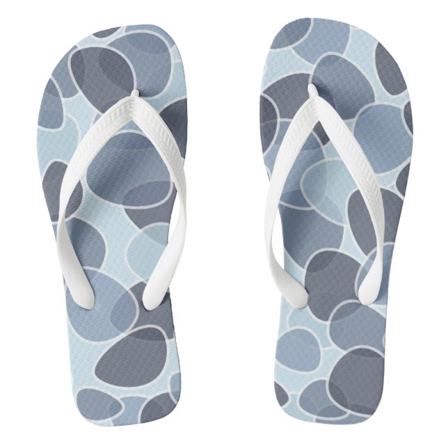 Adult Flip Flops, Wide Straps Jandals (Footbed)