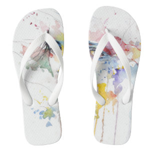 Adult Flip Flops, Wide Straps Jandals