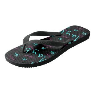 Adult Flip Flops, Wide Straps Jandals