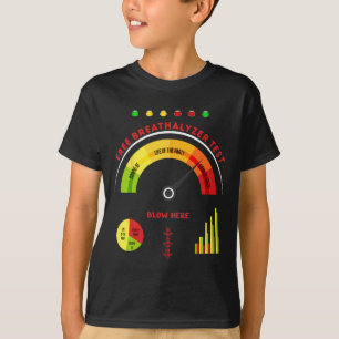 Adult Halloween Costume Breathalyzer Mens Hallowee T-Shirt