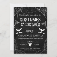 Adult Halloween Costumes & coctails Party