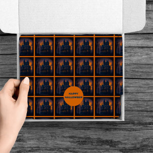 Adult Halloween Haunted Mansion Tissue Paper