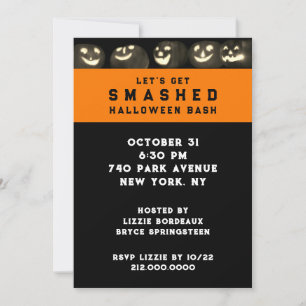 Adult Halloween Party Invitation