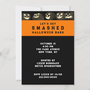 Adult Halloween Party Invitation