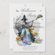 Adult Halloween Party Invitation