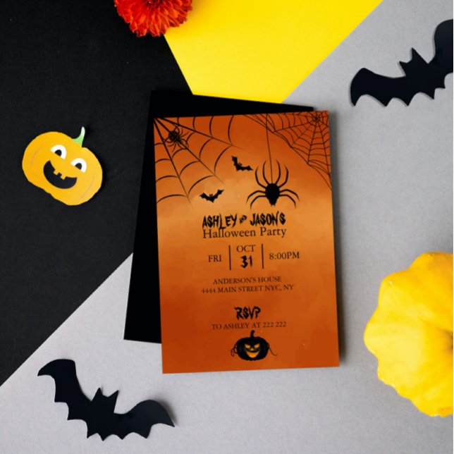 Adult Halloween Party Invitation (Creator Uploaded)